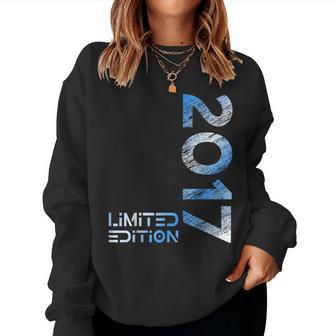 Limited Edition 2017 Boy Girl 9Th Birthday 9 Women Sweatshirt - Thegiftio UK