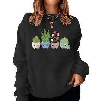 Lindo Jardinero Botánico Para Amantes De Las Plantas En Maceta Kawaii Adorable Sudadera Mujer - Regaloses