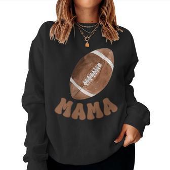 Mama Of The 1 Year Old Football First Birthday Boy Family Women Sweatshirt | Seseable UK