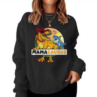 Mamasaurus Maman Dinosaure Fête Des Mères Humour Sweat-shirt pour femme - Cadeauxyz