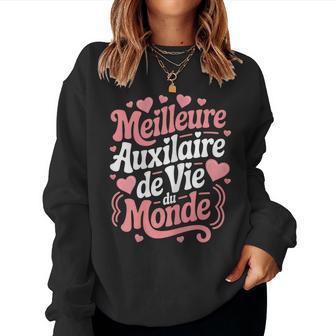 Meilleure Auxiliaire Deie Humour Idée Cadeau Drôle Sweat-shirt pour femme - Cadeauxyz