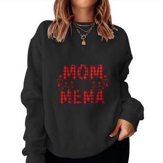 Mom And Mema I Rock Them Both Christmas Ideas For Mom Women Sweatshirt | Seseable UK