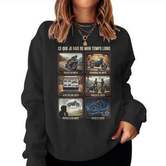 Moto Cross Humour Moto Cadeau Homme Enfant Amateurs Sweat-shirt pour femme - Cadeauxyz