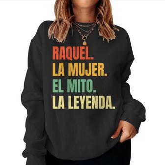 Nombre Raquel Cumpleaños Regalo Años Divertido Decoración Sudadera Mujer - Regaloses