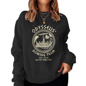 The Odyssey Odysseus Costume Rowing Team Women Women Sweatshirt | Seseable UK