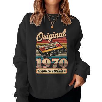 Original 1970Intage Anniversaire 55 Ans Pour Hommes S Sweat-shirt pour femme - Cadeauxyz