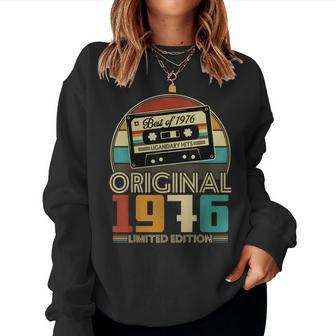 Original 1976Intage Anniversaire 50 Ans Pour Hommes S Sweat-shirt pour femme - Cadeauxyz