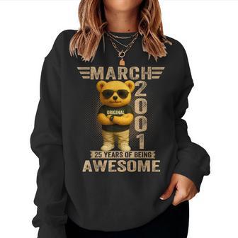 Ours En Peluche 25 Ans Mars 2001 Pour Homme Et Sweat-shirt pour femme - Cadeauxyz