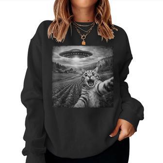 Ovni Para Hombre Y Con Gatoelfie In Mangas Sudadera Mujer - Regaloses