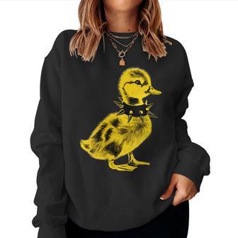 Patos Rocker Punk Metal Rock And Roll Music Toddler Boys Cuello Sudadera Mujer - Regaloses