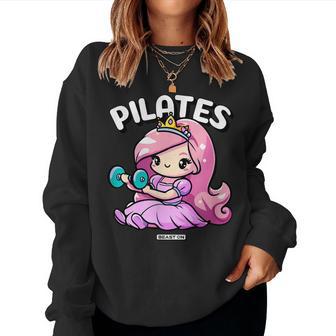 Pilates Princess Fitness Entrenamiento Lindo Es Gimnasio Sudadera Mujer - Regaloses