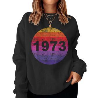 Pro Choice 1973 Derechos De La Feminismo Sudadera Mujer - Regaloses