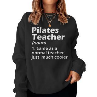Profesor De Pilates Divertido Regalo Para Hombres Y Es Cuello Sudadera Mujer - Regaloses