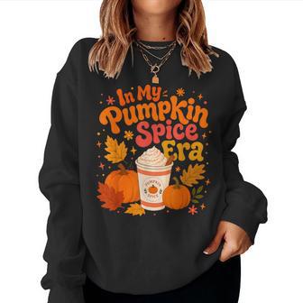 In My Pumpkin Spice Era Autumn Thanksgiving Kid Women Sweatshirt - Thegiftio UK