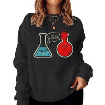 Química Divertida Para Hombres Es Amante De La Ciencia Sudadera Mujer - Regaloses
