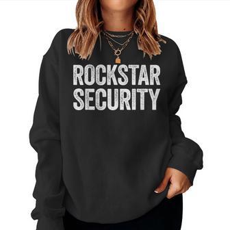 Rockstar Security Kids Halloween Costume Women Sweatshirt | Seseable UK