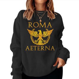 Roma Aeterna Imperio Romano Sudadera Mujer - Regaloses