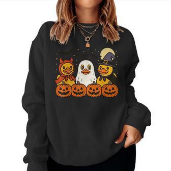 Rubber Duck Halloween Costume Women Sweatshirt - Thegiftio UK