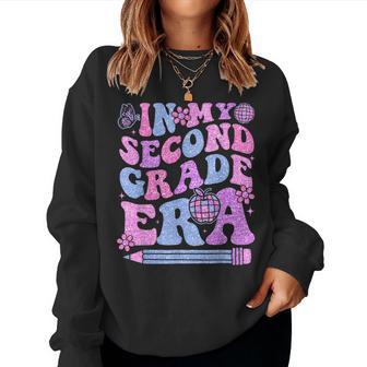 In My Second Grade Era Girl Back To School 2Nd Grade Teacher Women Sweatshirt - Thegiftio UK