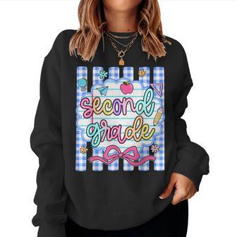 Second Grade First Days Of School Teachers Students Kids Women Sweatshirt - Thegiftio UK