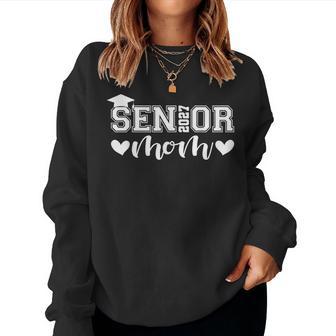 Senior Mom Class Of 2027 Graduation Proud Family Women Sweatshirt | Seseable UK