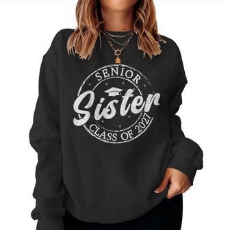 Senior Sister Class Of 2027 Graduation Proud Family Matching Women Sweatshirt | Seseable UK