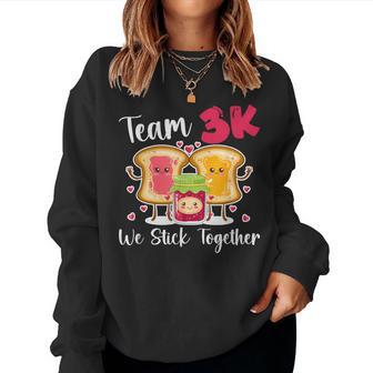 Team 3K First Day Of 3K Student 3K Teacher Women Sweatshirt | Seseable UK