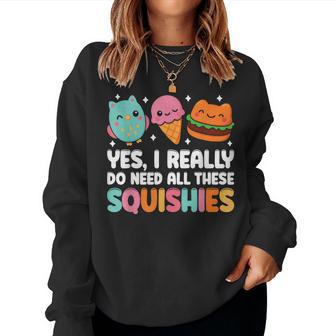 Toddler Squishy Girls Squishies Boys Squish Squad Women Sweatshirt - Thegiftio UK
