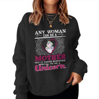 Unicorn Mother Christmas Ideas For Mom Women Sweatshirt | Seseable UK