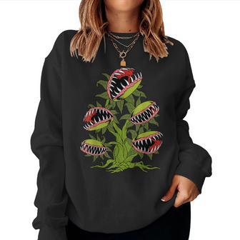 Venus Fly Trap Camisa Hombre Monstruo Carnívoro Plantas Sudadera Mujer - Regaloses