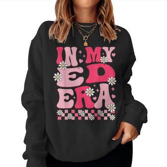 Vintage Ed Name Retro For Kids Women Sweatshirt - Thegiftio UK