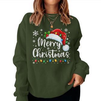 Merry Christmas Family Christmas Kids Xmas Women Sweatshirt - Thegiftio UK