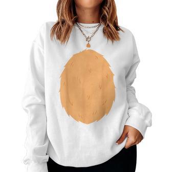 Animal Bear Costume Lazy Diy Easy Halloween Kids Women Sweatshirt - Thegiftio UK