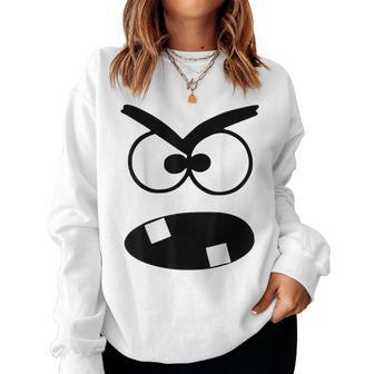 Creepy Carrots Face Halloween Costume Kids Boys Women Women Sweatshirt - Thegiftio UK
