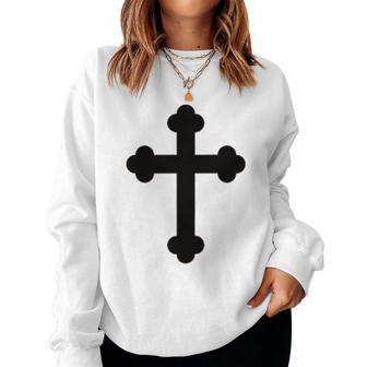 Croixerbierpski Krst Christian Orthodoxeerbieers 2 Sweat-shirt pour femme - Cadeauxyz
