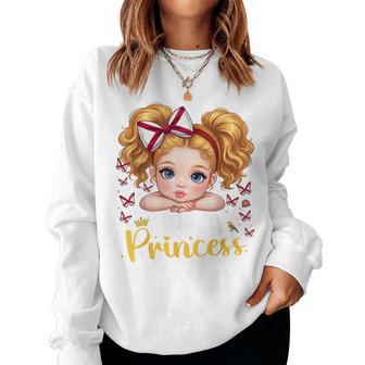 Cute Alabama Princess For Alabamian Girls Toddlers Women Sweatshirt | Seseable UK