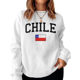 Drapeau Chilien Pour Hommes S Enfants Sweat-shirt pour femme - Cadeauxyz