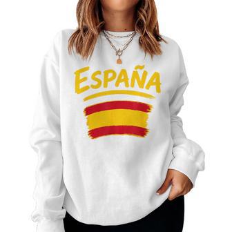 Espagne Drapeau Rouge Et Jaune Homme Enfant Sweat-shirt pour femme - Cadeauxyz
