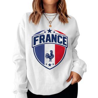 France With French Flag Outfit For Kids Women Sweatshirt - Thegiftio UK
