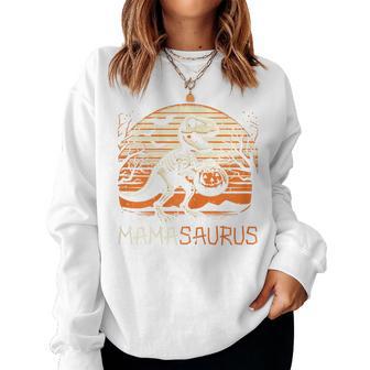 Halloween Dino Mamasaurus Halloween Trex Mama Costume Women Women Sweatshirt - Thegiftio UK