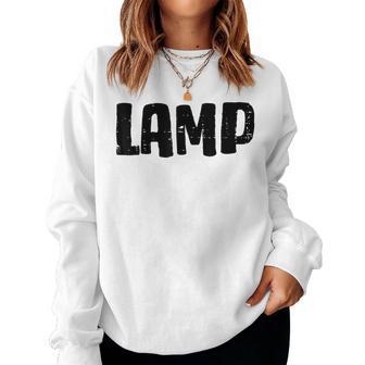 Halloween Moth Lamp Meme Matching Costume Women Women Sweatshirt - Thegiftio UK