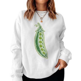 Halloween Peas In A Pod Vegetable Costume Kids Women Sweatshirt | Seseable UK