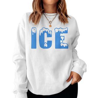 Ice Adult Kids Fire And Ice Costume Women Sweatshirt - Thegiftio UK