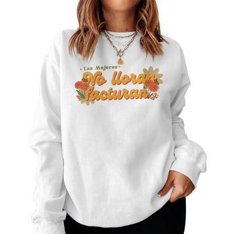 Las Es Ya No Lloran Facturan Cuello Sudadera Mujer - Regaloses