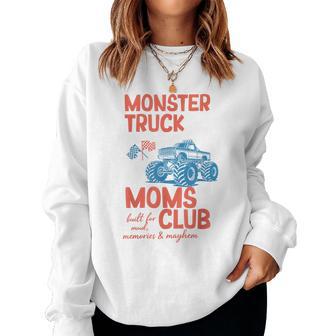 Monster Truck Moms Club Monster Truck Mama Mother's Day Women Sweatshirt | Seseable UK