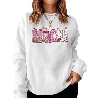 Nicu Nurse Week Neonatal Intensive Care Unit Nicu Nurses Day Women Sweatshirt - Monsterry