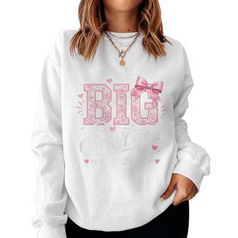 Promoted To Big Sister 2027 Soon To Be Big Sis Girls Women Sweatshirt - Thegiftio UK