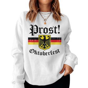 Prost Oktoberfest German Bavarian Women Women Sweatshirt - Thegiftio UK