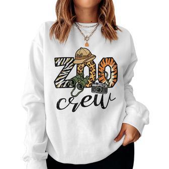 Safari Zoo Crew Zookeeper Squad Matching Kids Women Sweatshirt - Thegiftio UK