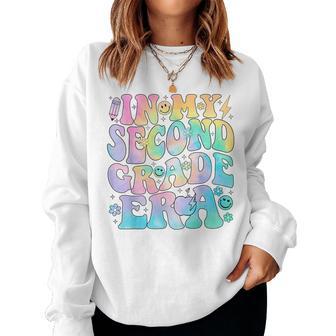 In My Second Grade Era Girl Tie Dye 2Nd Grade Back To School Women Sweatshirt - Thegiftio UK
